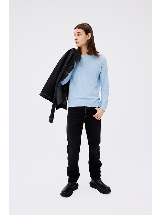 Cashmere mix knit -カシミヤミックスニット- 上品を、毎日#10