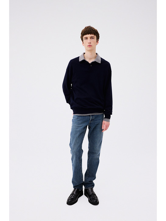 Cashmere mix knit -カシミヤミックスニット- 上品を、毎日#9