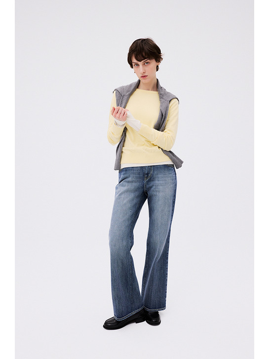 Cashmere mix knit -カシミヤミックスニット- 上品を、毎日#8