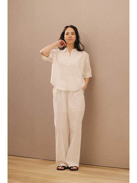 Effortless Linen Blend　軽やかに、心地よく #02