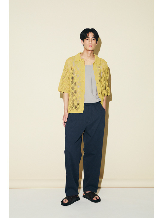 RESTOCK EASY ACTION WIDE PANTS LOOK　#02　URBAN