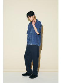 RESTOCK EASY ACTION WIDE PANTS LOOK　#01　RELAXED