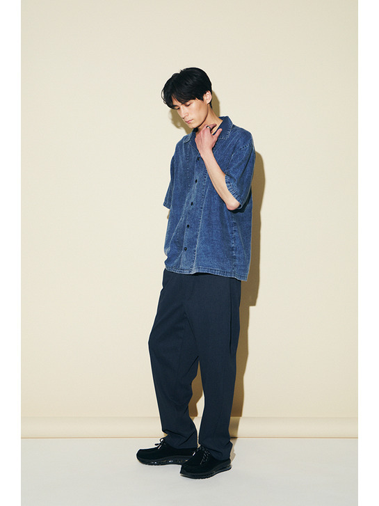 RESTOCK EASY ACTION WIDE PANTS LOOK　#01　RELAXED