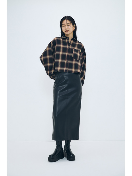 CHECK SHIRT HIGHLIGHTS｜COLOR 04/LENGTH S