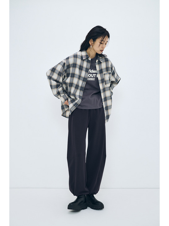 CHECK SHIRT HIGHLIGHTS｜COLOR 01/LENGTH M