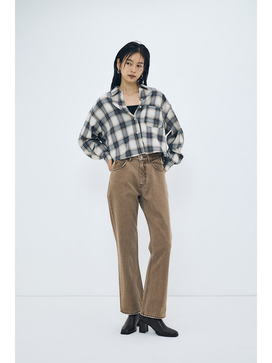CHECK SHIRT HIGHLIGHTS｜COLOR 01 / LENGTH S