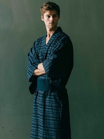 AZUL YUKATA MENS #01