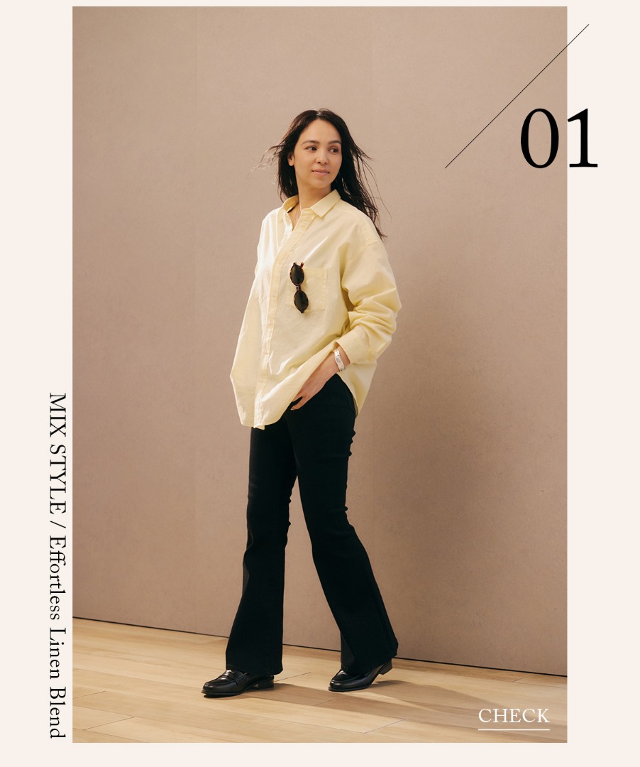 AZUL BY MOUSSY（アズールバイマウジー） | Effortless Linen Blend　－軽やかに、心地よく－