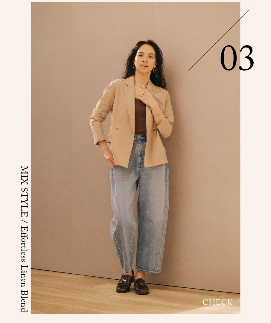 AZUL BY MOUSSY（アズールバイマウジー） | Effortless Linen Blend　－軽やかに、心地よく－