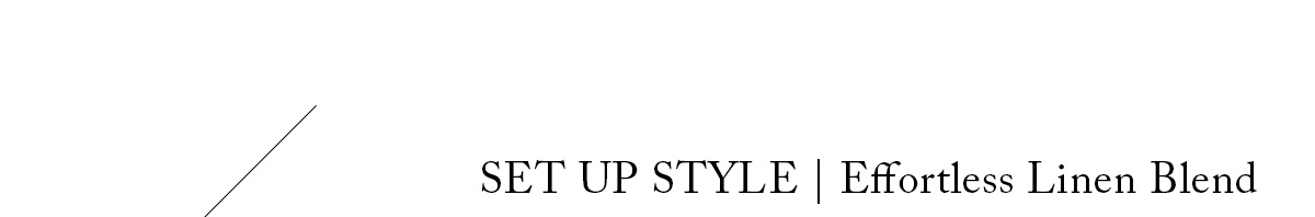 AZUL BY MOUSSY（アズールバイマウジー） | Effortless Linen Blend　－軽やかに、心地よく－