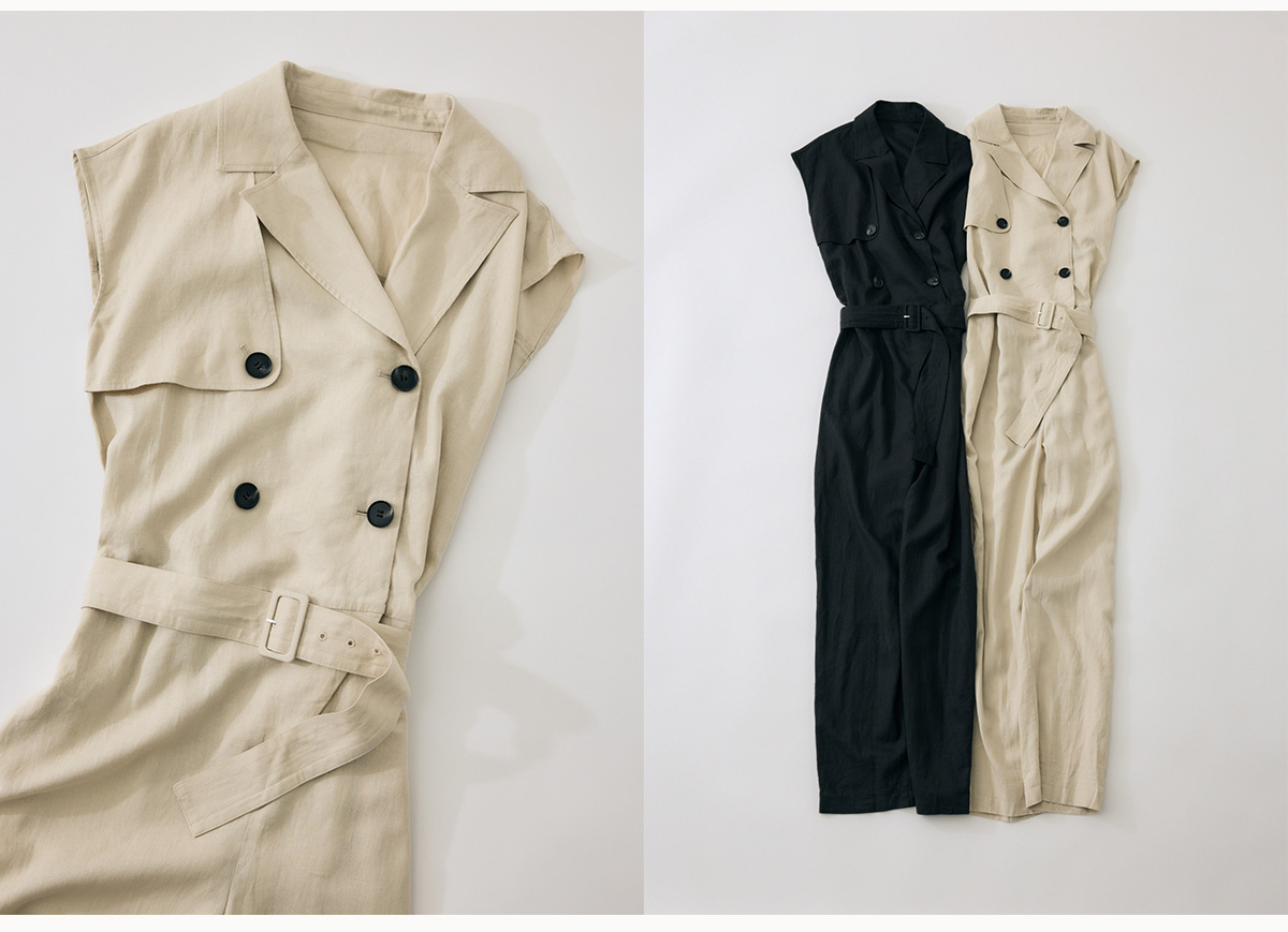 リネントレンチオールインワン