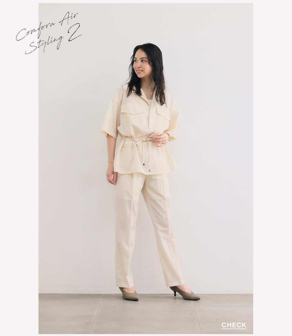 AZUL BY MOUSSY（アズールバイマウジー） | COMFORA AIR 着るたび、涼やか