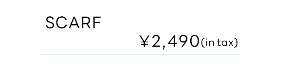幾何柄スカーフ