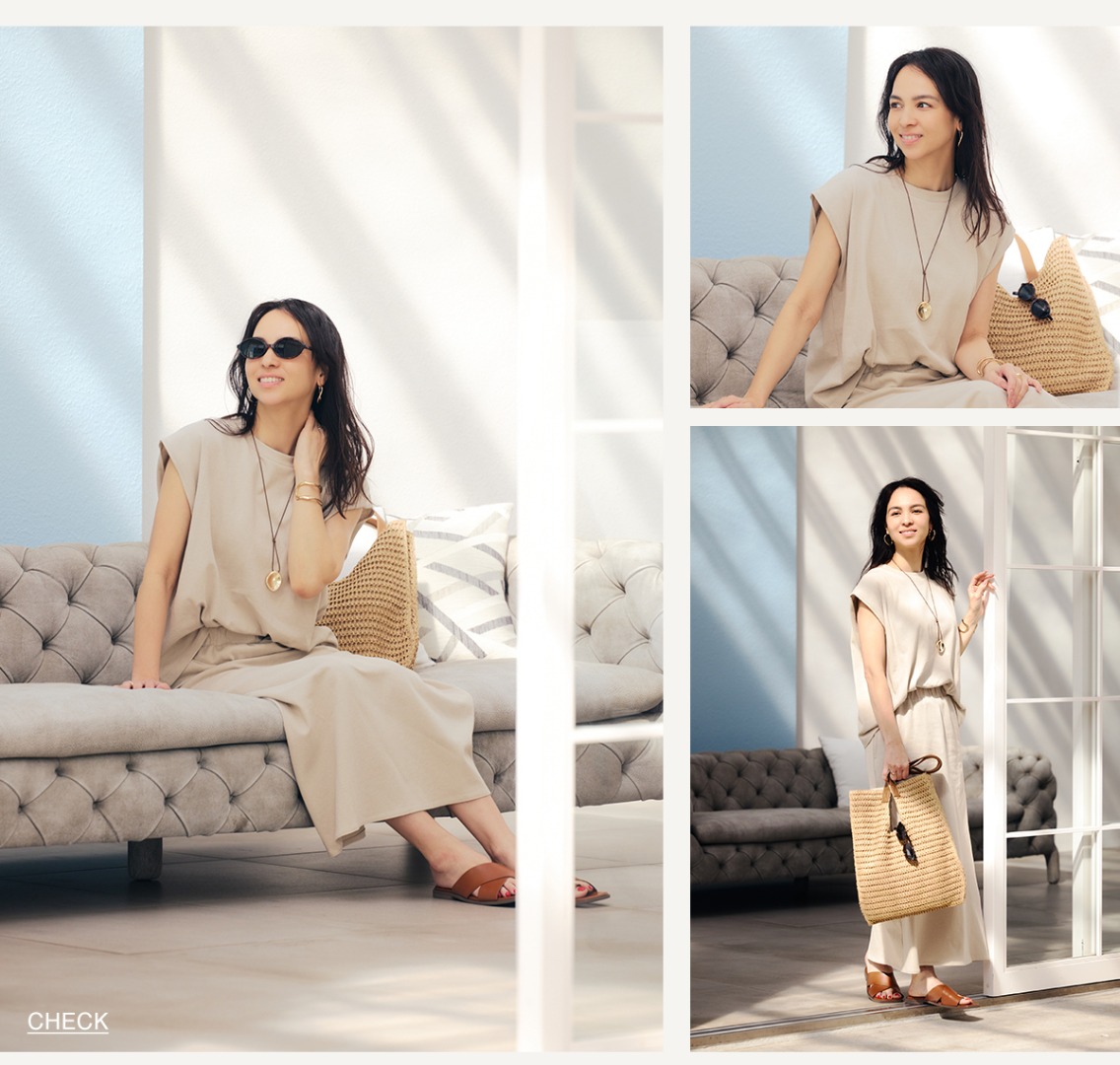 TRAVEL STYLE　移動も旅先も快適に。気負わない大人のリラックススタイル。