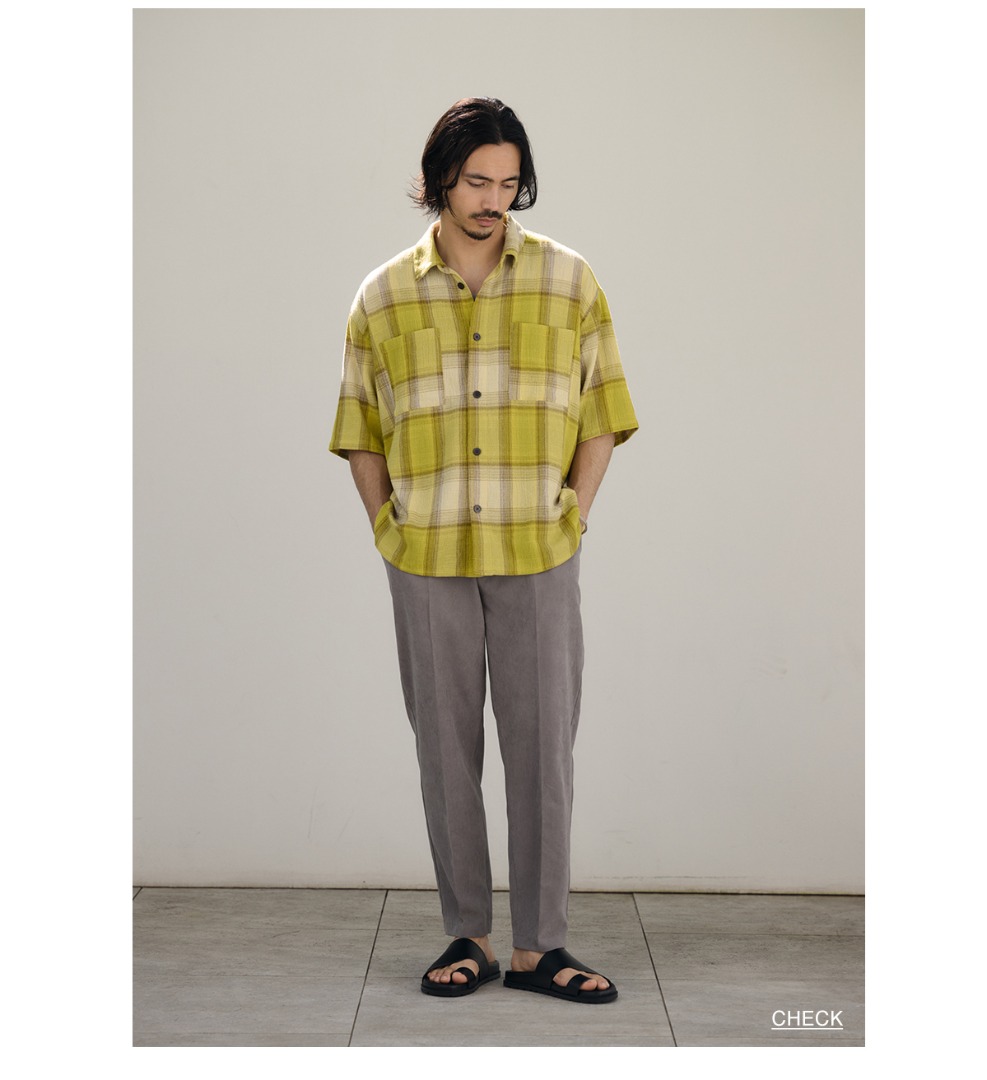 DRIVE STYLE　風を感じるような、軽さと抜け感。ドライブにちょうどいい一着。