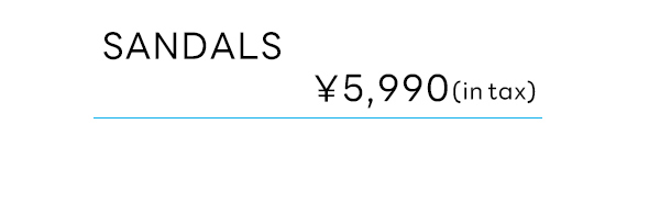 クロスベルトバックバンドサンダル