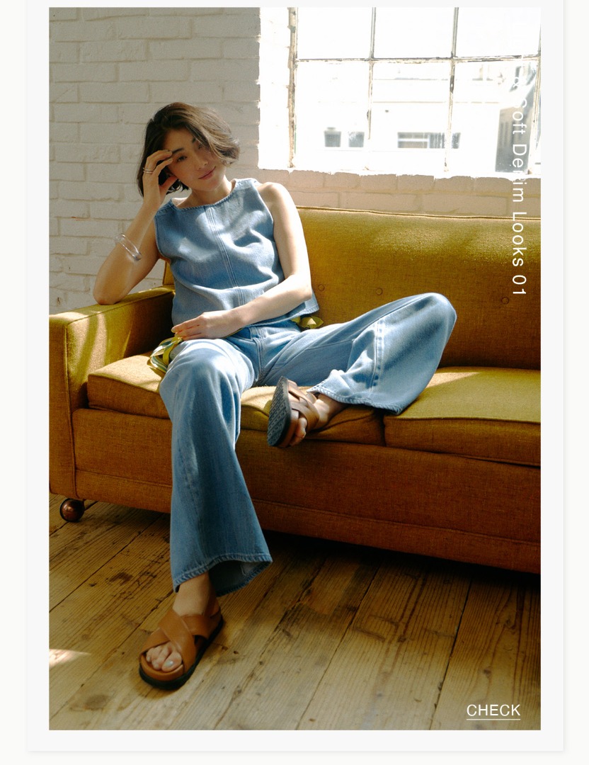 AZUL BY MOUSSY（アズールバイマウジー） | SUMMER DENIM COLLECTION 涼しさも、着心地も、新しさも。