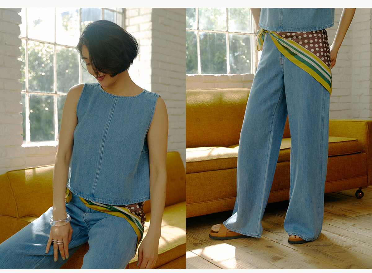 AZUL BY MOUSSY（アズールバイマウジー） | SUMMER DENIM COLLECTION 涼しさも、着心地も、新しさも。