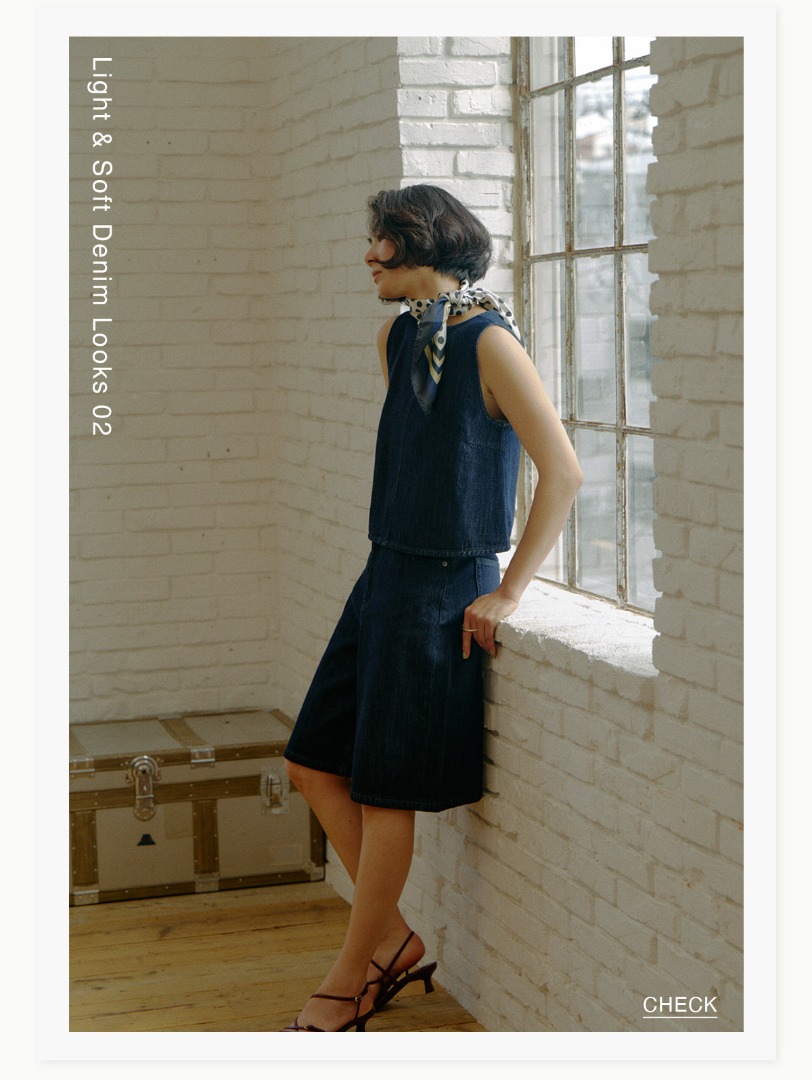 AZUL BY MOUSSY（アズールバイマウジー） | SUMMER DENIM COLLECTION 涼しさも、着心地も、新しさも。