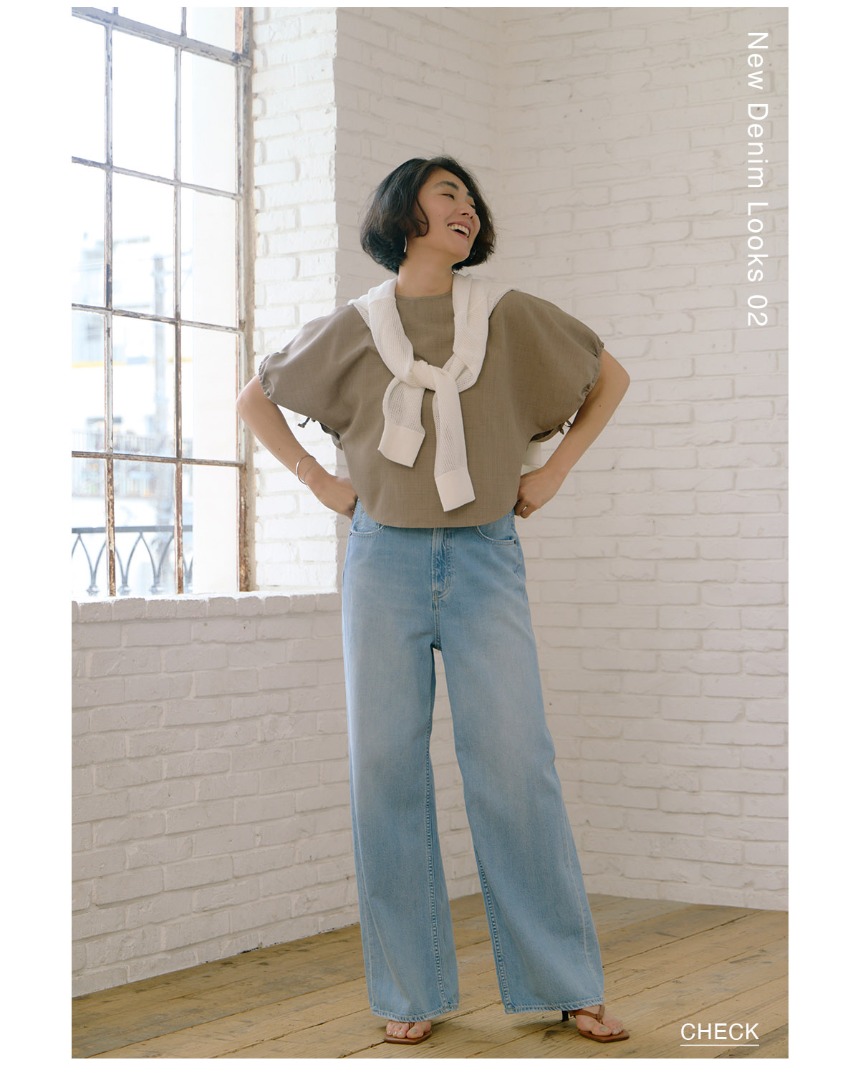 AZUL BY MOUSSY（アズールバイマウジー） | SUMMER DENIM COLLECTION 涼しさも、着心地も、新しさも。