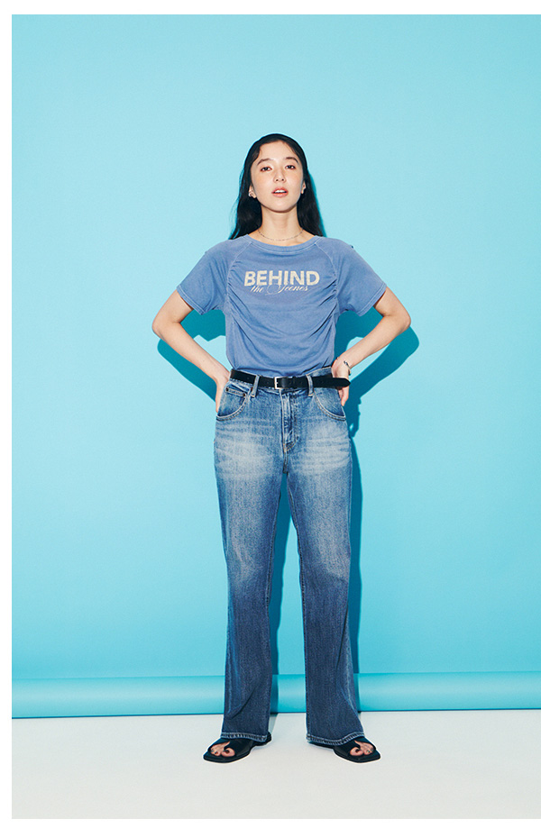 AZUL BY MOUSSY（アズールバイマウジー） | AZUL DENIM Center Press Flare Denim 人気サイズ再入荷/新サイズデビュー