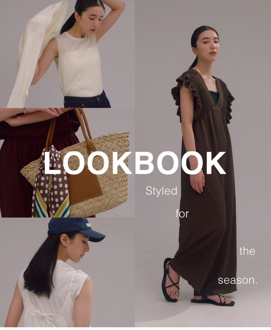 LOOKBOOK Styled for the season.