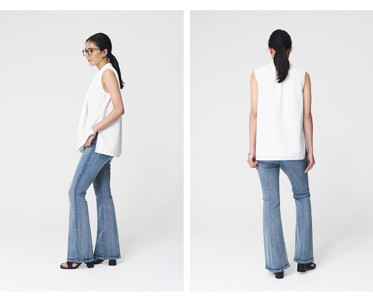 AZUL DENIM フレアデニム