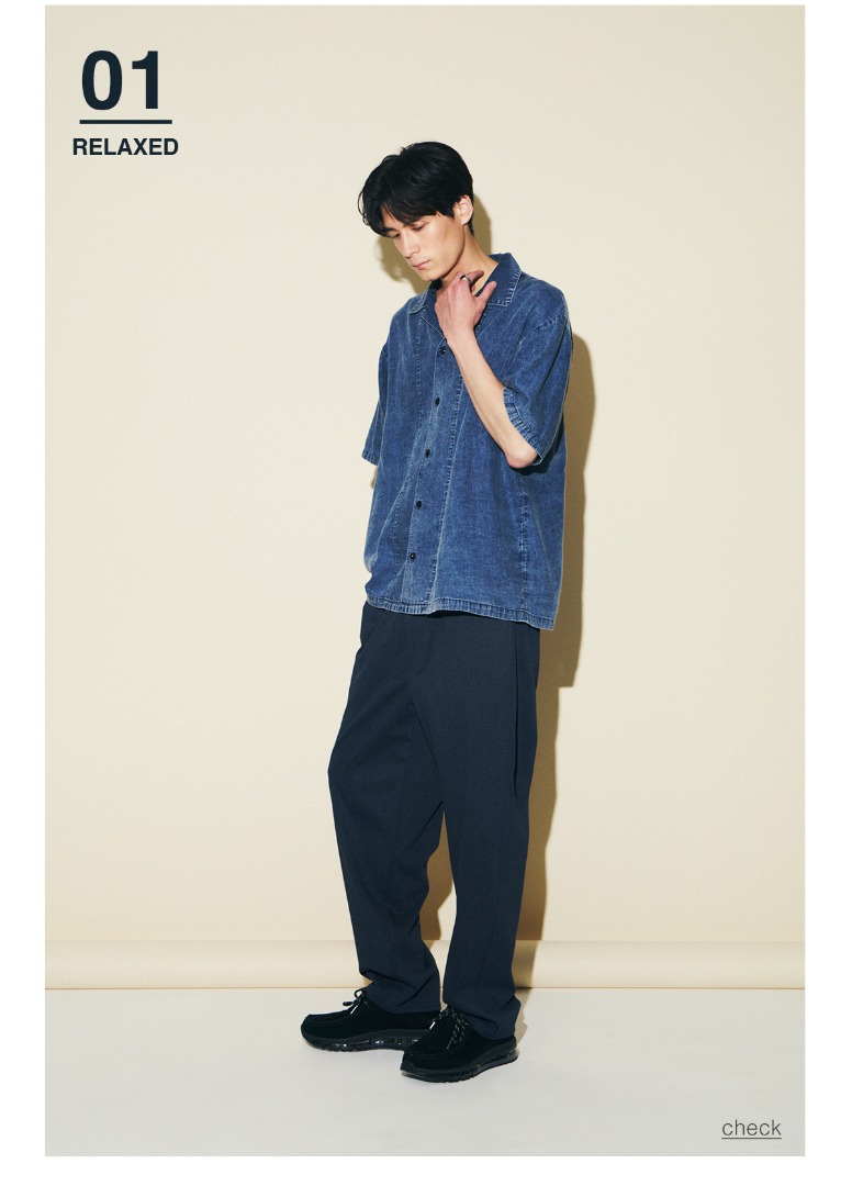 AZUL BY MOUSSY（アズールバイマウジー） | RESTOCK EASY ACTION WIDE PANTS