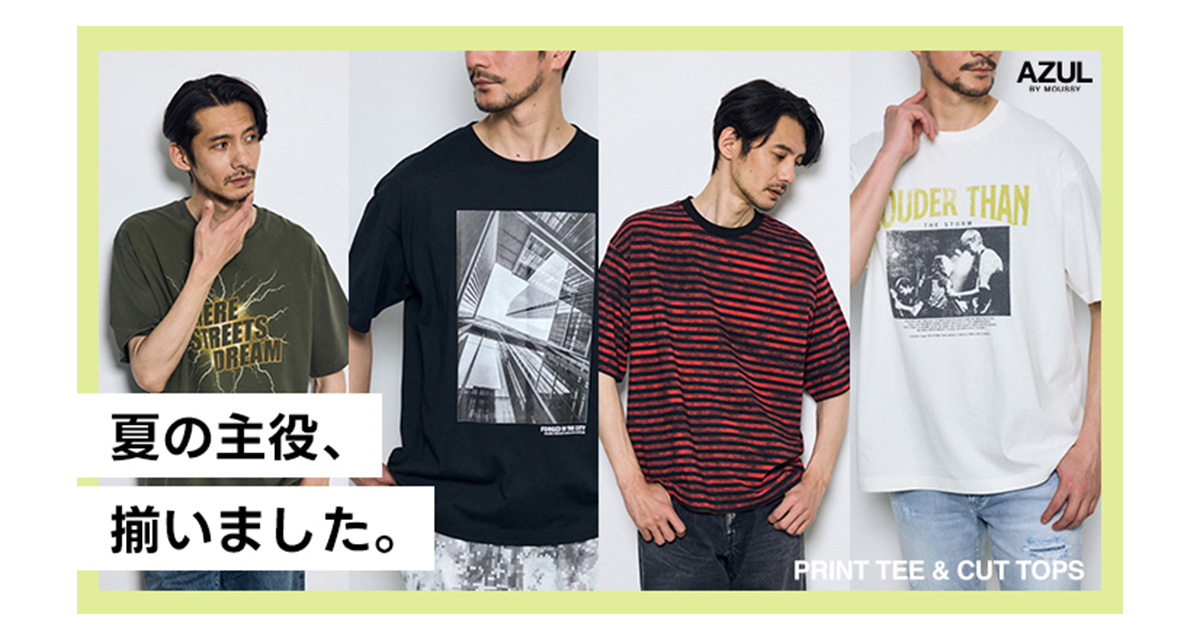 PrintTEE & CUT ITEM【MEN】