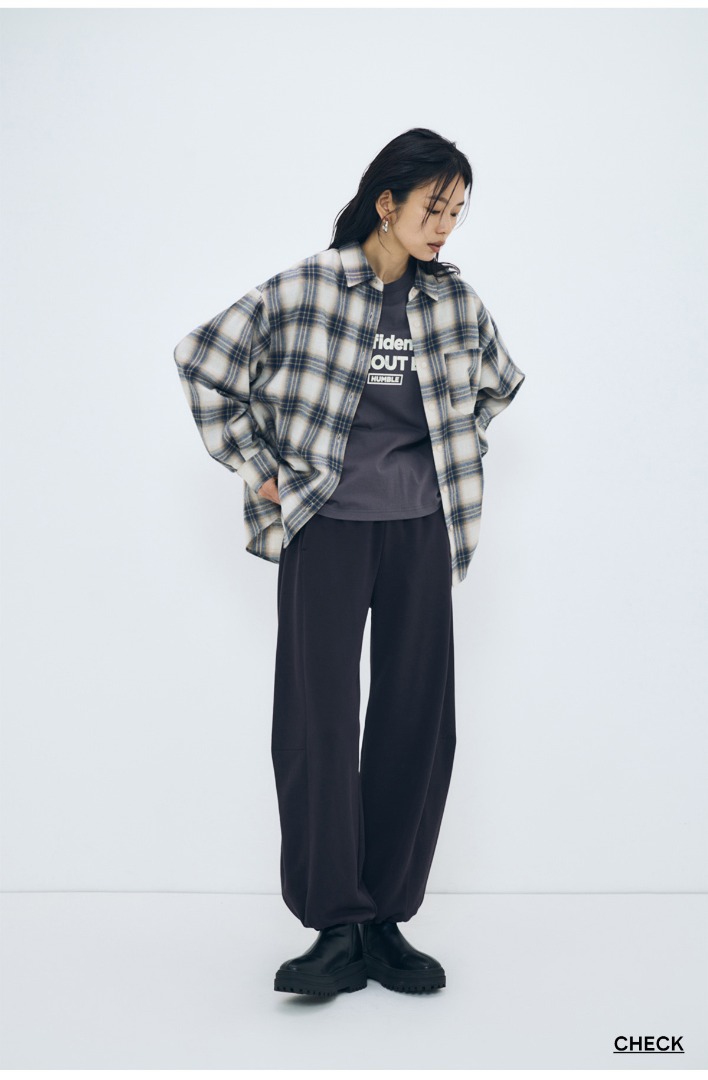 カラーも着丈も、自分らしく。CHECK SHIRT HIGHLIGHTS