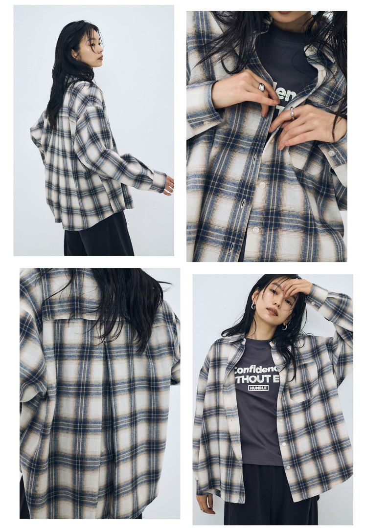 カラーも着丈も、自分らしく。CHECK SHIRT HIGHLIGHTS