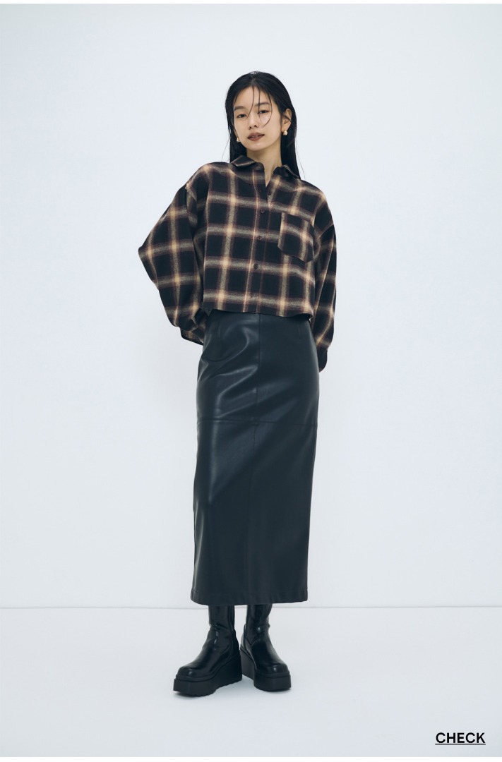 カラーも着丈も、自分らしく。CHECK SHIRT HIGHLIGHTS