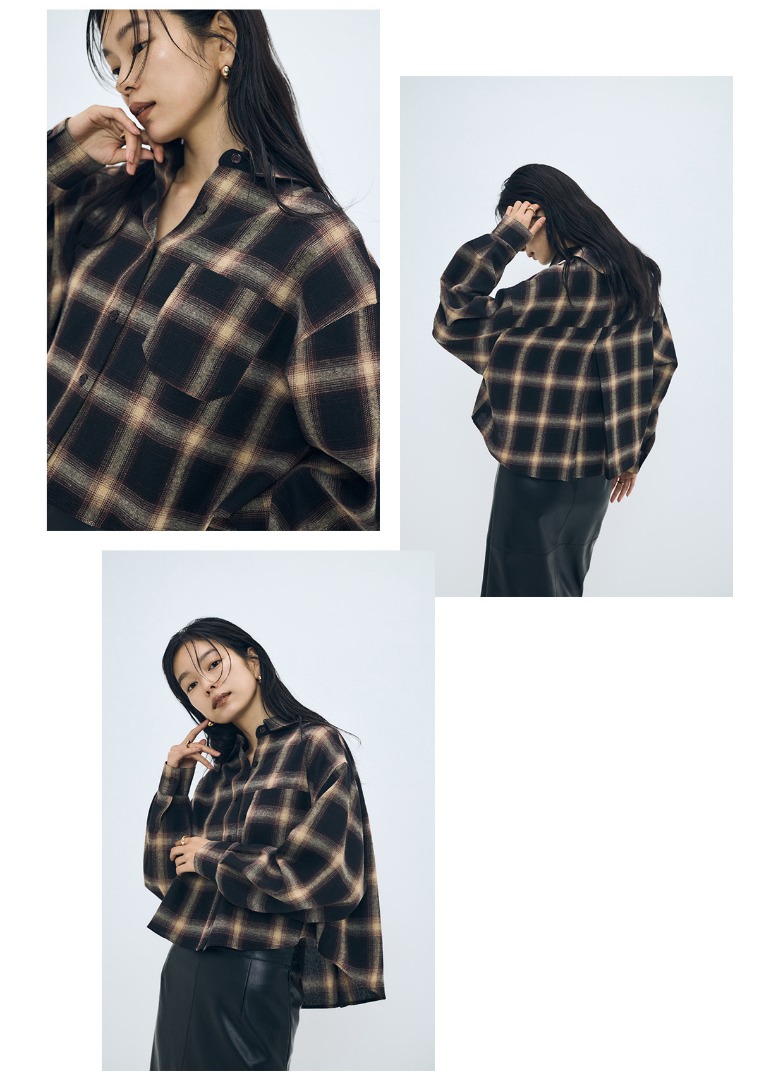 カラーも着丈も、自分らしく。CHECK SHIRT HIGHLIGHTS