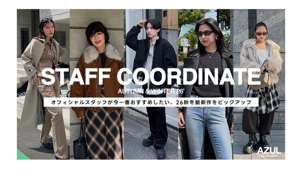 STAFF COORDINATE AUTUMN & WINTER 26’