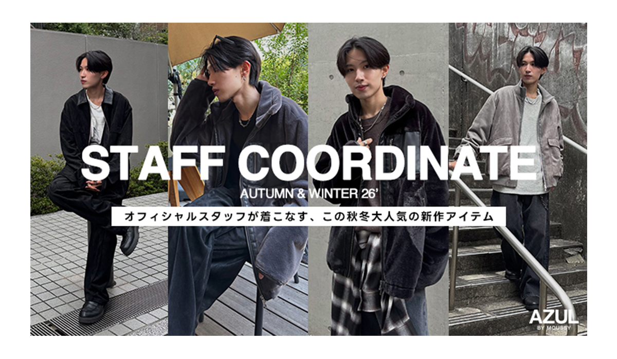 STAFF COORDINATE AUTUMN & WINTER 26’