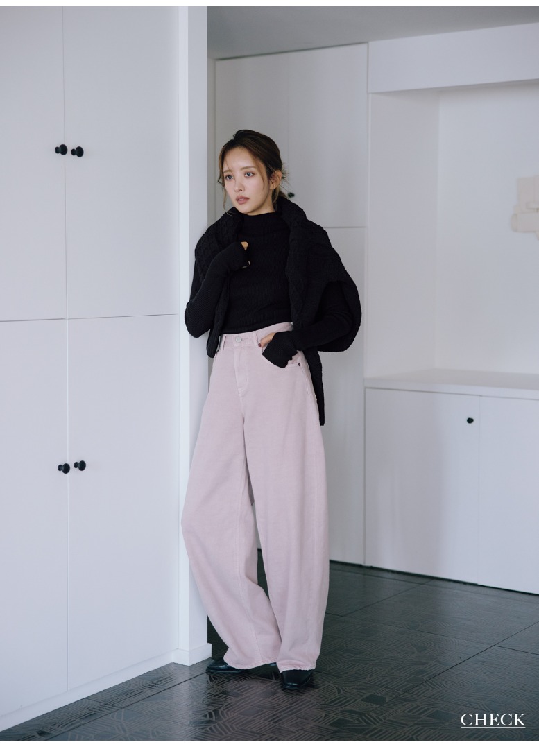 AZUL BY MOUSSY（アズールバイマウジー） | VERY NATSUNA meets AZUL BY MOUSSY　＃02 カラーワイドデニム