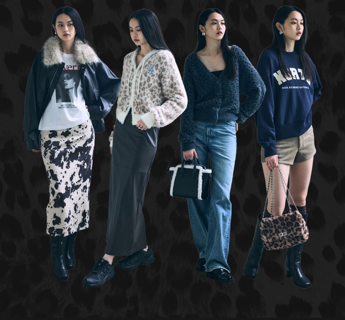ANIMAL MOOD 秋の装いに、少しの遊び心　FOR WOMEN