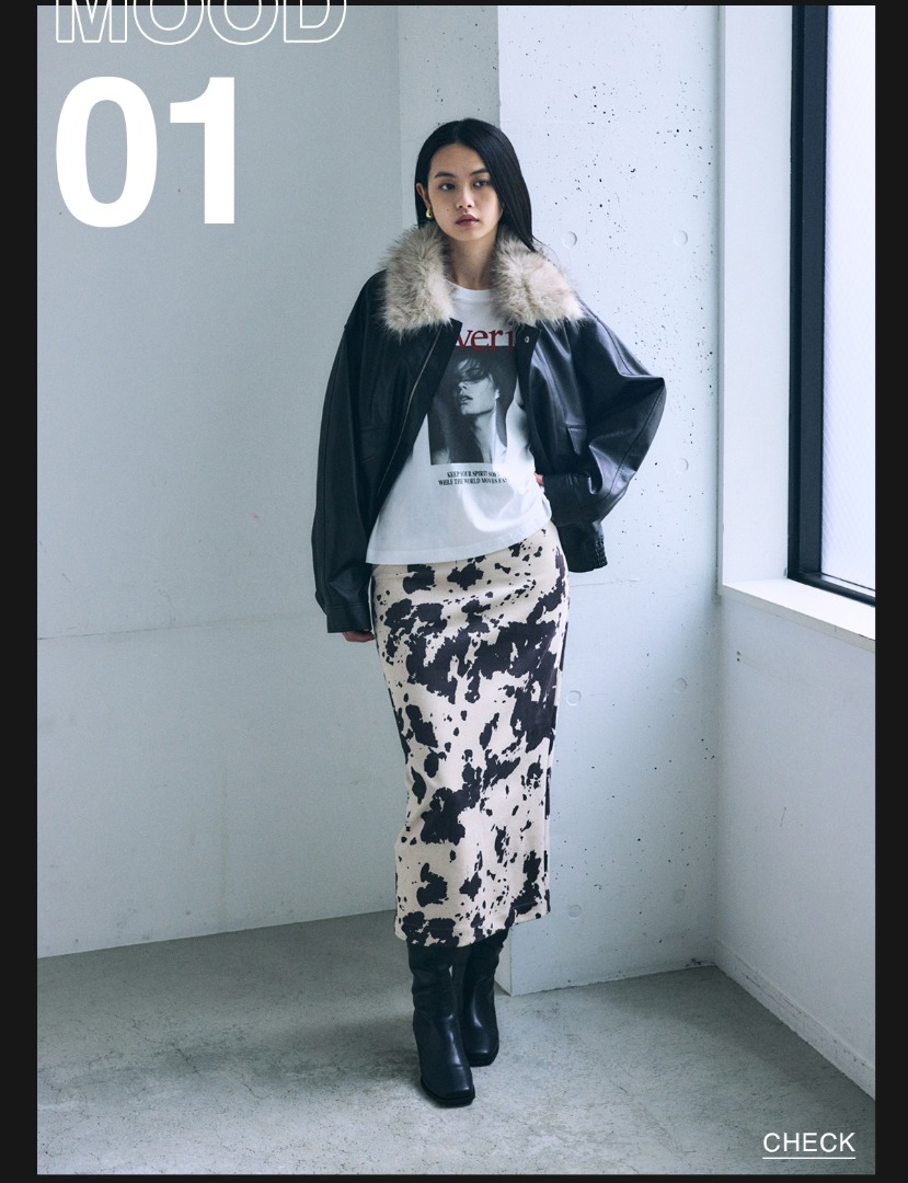 ANIMAL MOOD 秋の装いに、少しの遊び心　FOR WOMEN