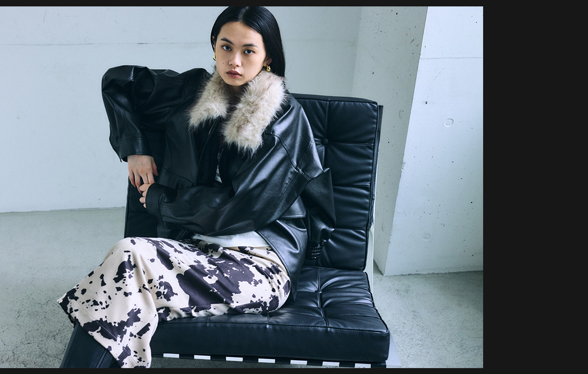 ANIMAL MOOD 秋の装いに、少しの遊び心　FOR WOMEN