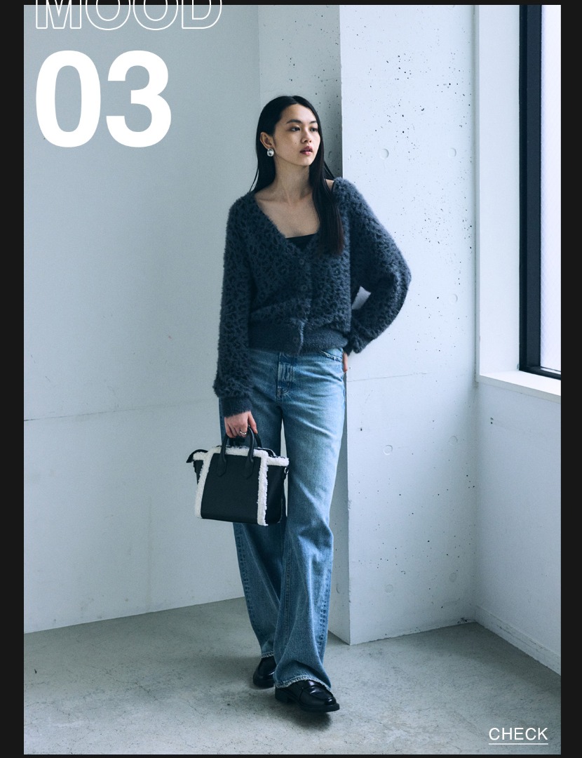 ANIMAL MOOD 秋の装いに、少しの遊び心　FOR WOMEN