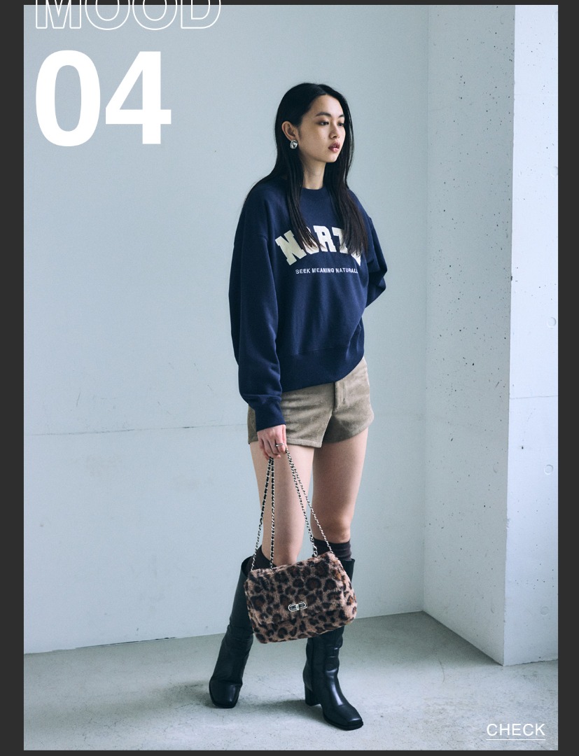 ANIMAL MOOD 秋の装いに、少しの遊び心　FOR WOMEN