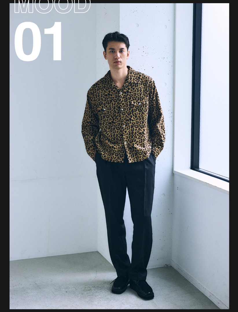 ANIMAL MOOD 秋の装いに、少しの遊び心 FOR MEN