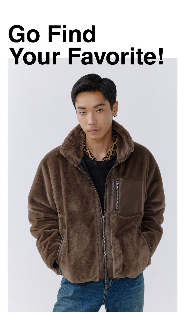 Go Find Your Favorite! For MEN - 好きな一着は、きっと見つかる。