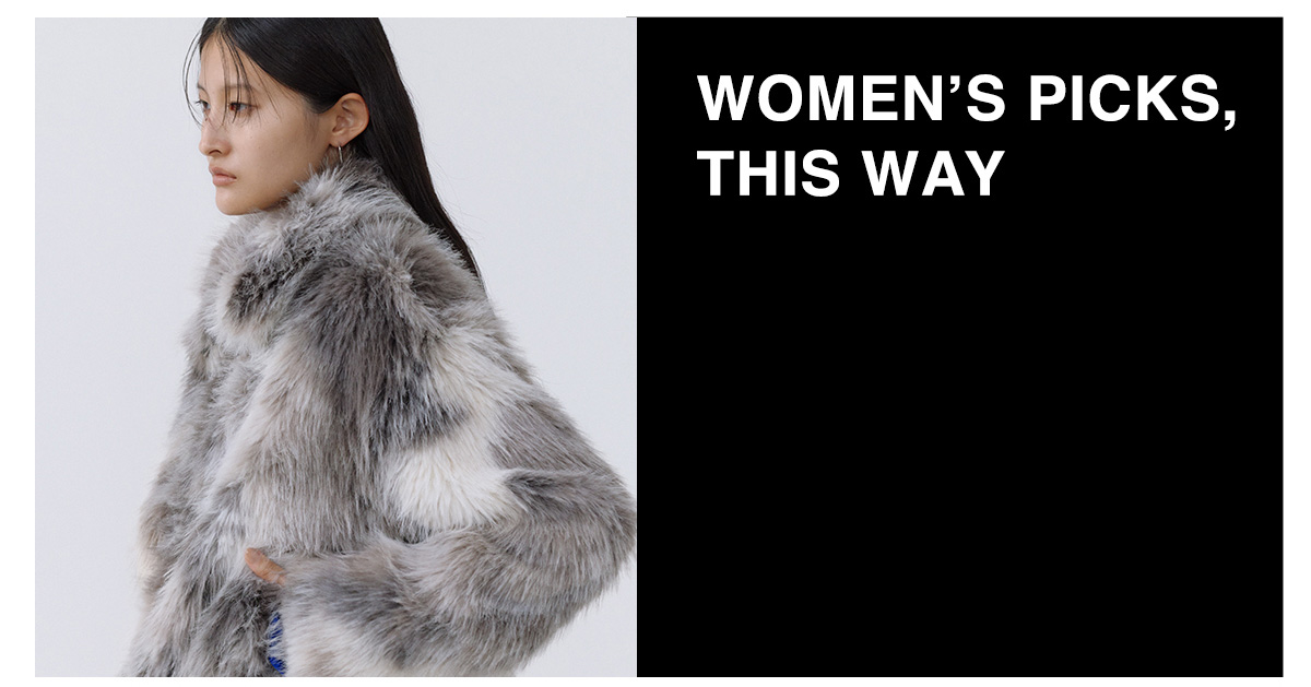 WOMEN'S PICKS, THIS WAY	WOMENページ